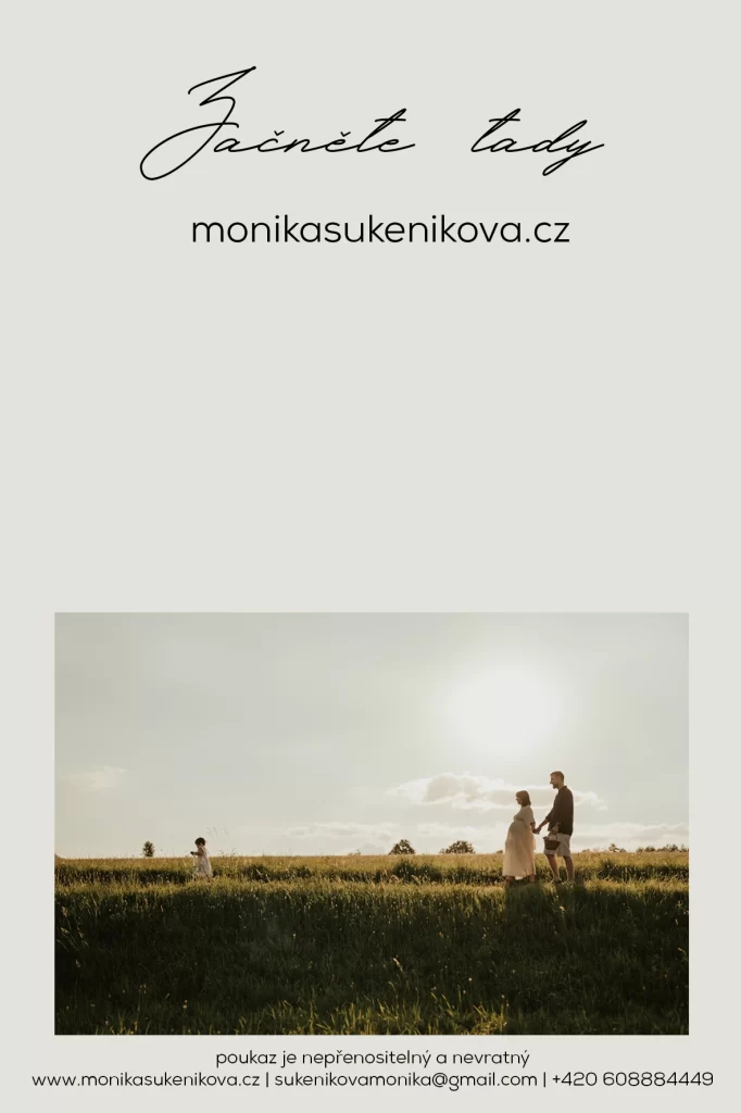 dárkový poukaz na focení