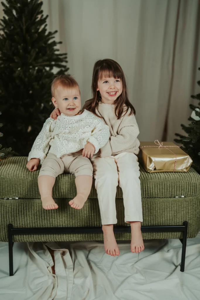 Děti na pohovce vánoce Zlín