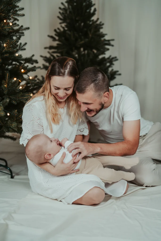 Vánoční focení s miminkem Ostrava