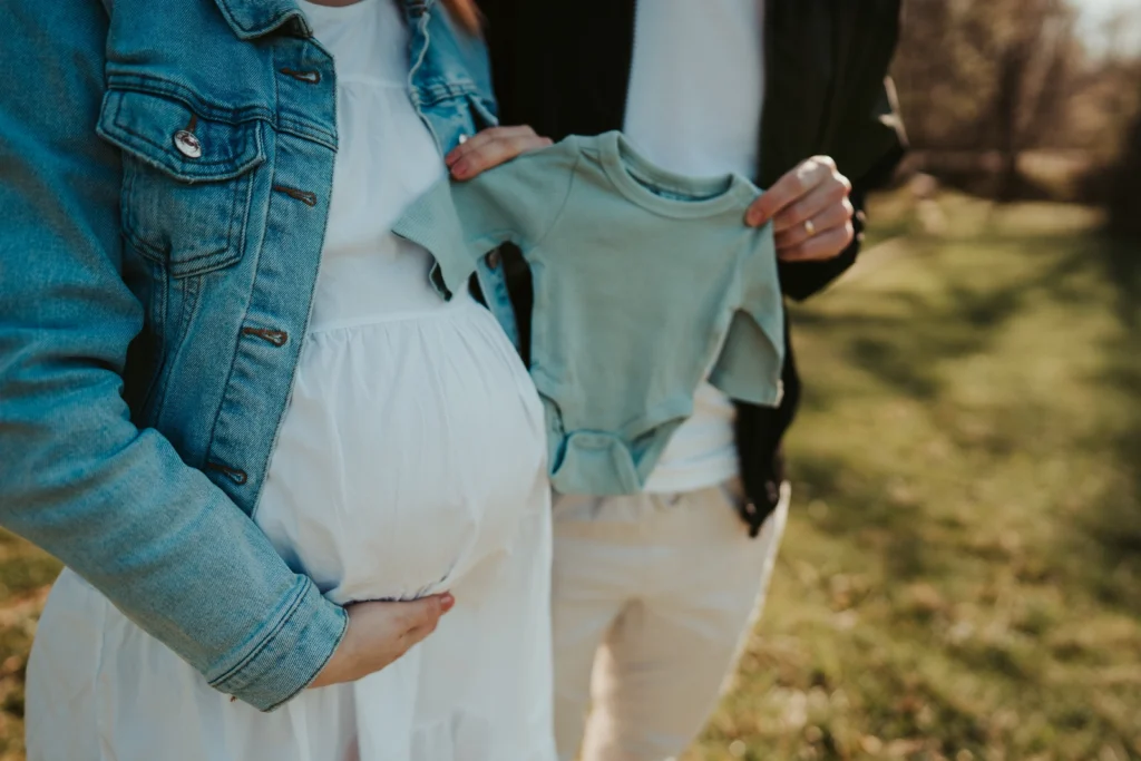 Detail foceni tehotenstvi Opava