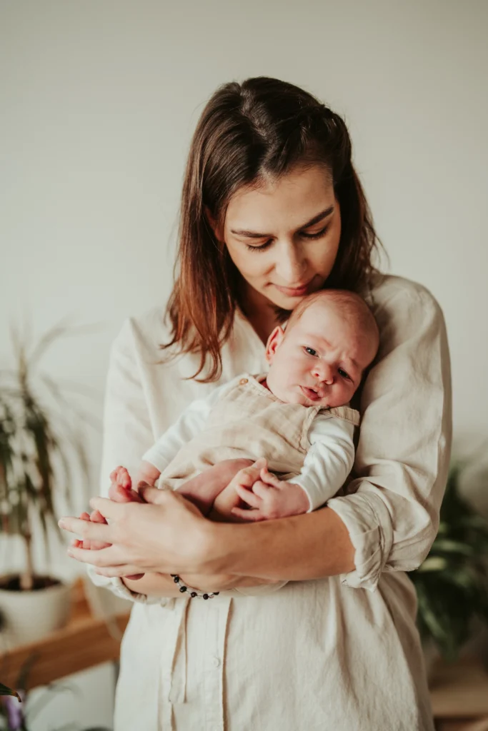 Newborn fotka maminka dítě Ostrava