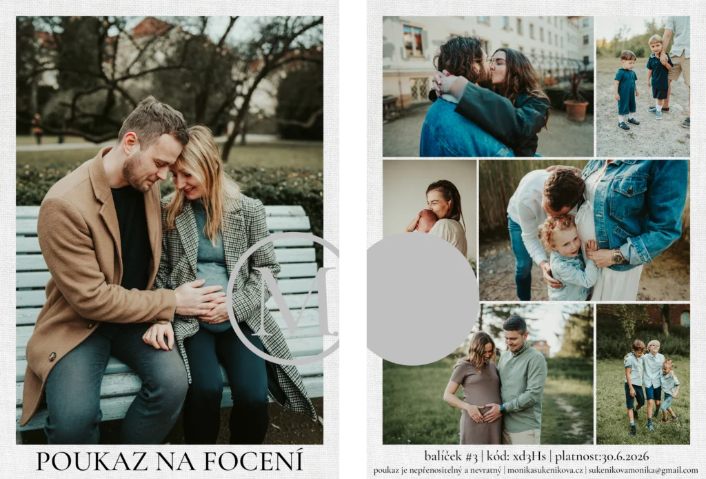 Poukazy na focení