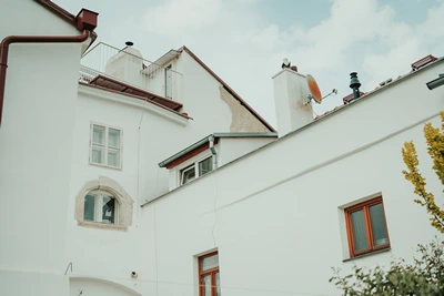 Historická zástavba v okolí Staré Pekárny ve Znojmě